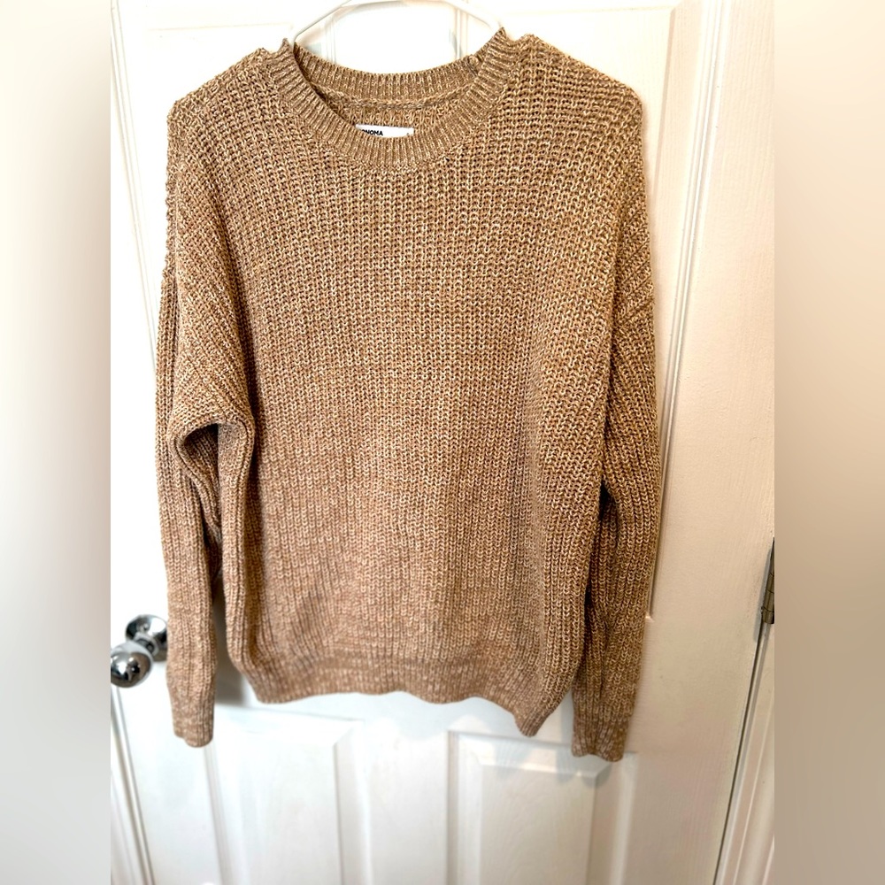 Tan sweater, never worn.